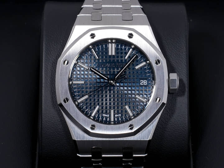 オーデマピゲ ロイヤルオーク Ref.15550ST.OO.1356ST.06 ステンレススチール ナイトブルー文字盤