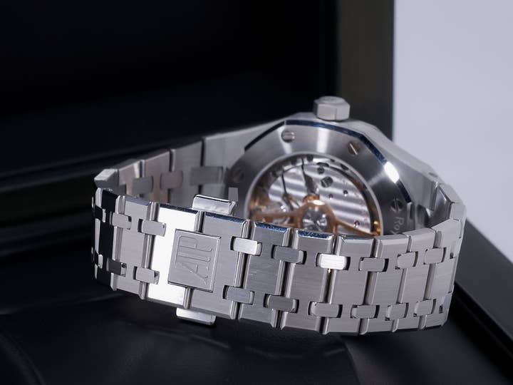 オーデマピゲ ロイヤルオーク Ref.15550ST.OO.1356ST.06 ステンレススチール ナイトブルー文字盤