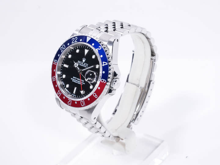 ロレックス GMTマスター Ref.16700 ステンレススチール ブラック文字盤 ジュビリーブレスレット 中古 ji6phgbn