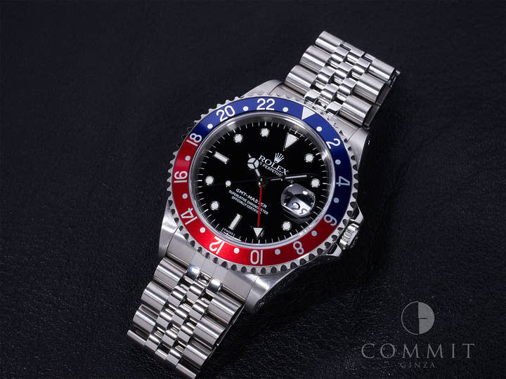 ロレックス GMTマスター Ref.16700 ステンレススチール ブラック文字盤 ジュビリーブレスレット 中古 ji6phgbn
