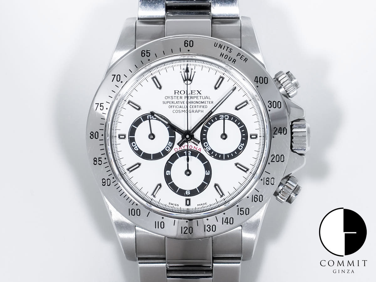 Rolex Daytona El Primero Ref. 16520 Stainless Steel White Dial