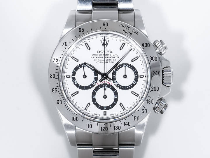 Rolex Daytona El Primero Ref. 16520 Stainless Steel White Dial