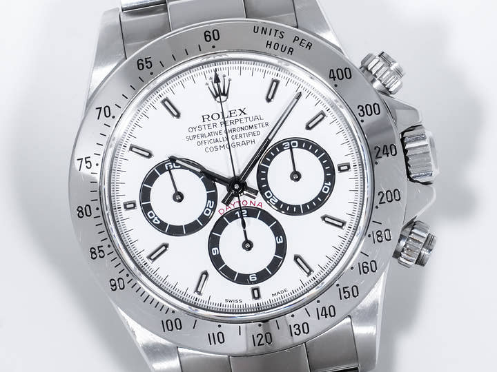 Rolex Daytona El Primero Ref. 16520 Stainless Steel White Dial