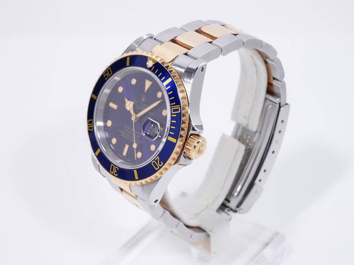 ロレックス サブマリーナー デイト Ref.16613 ステンレススチール/イエローゴールド ブルー文字盤