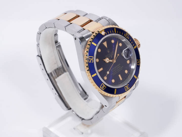 ロレックス サブマリーナー デイト Ref.16613 ステンレススチール/イエローゴールド ブルー文字盤