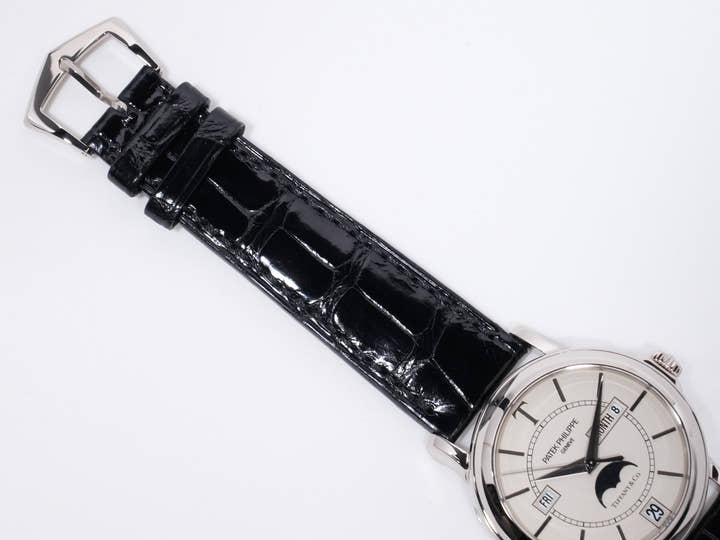 パテックフィリップ アニュアルカレンダー T150 TIFFANY&CO. Ref.5150G ホワイトゴールド シルバー文字盤 美品 qjv9k2yg