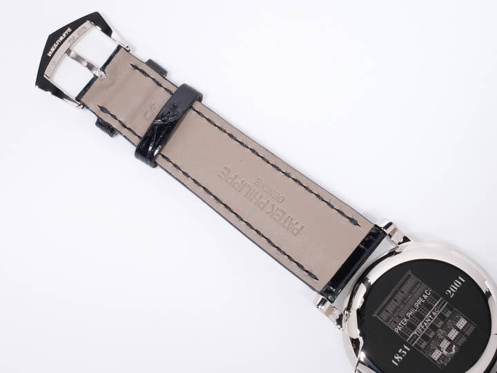 パテックフィリップ アニュアルカレンダー T150 TIFFANY&CO. Ref.5150G ホワイトゴールド シルバー文字盤 美品 qjv9k2yg