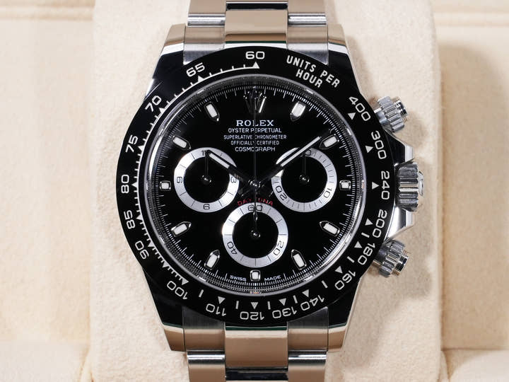 ロレックス デイトナ Ref.116500LN ステンレススチール ブラック文字盤