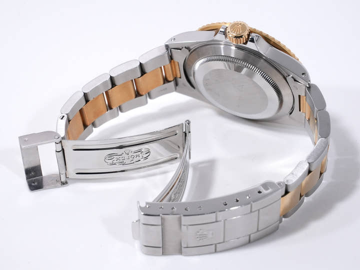 ロレックス サブマリーナー デイト Ref.16803 ステンレススチール/イエローゴールド ブルー文字盤 中古 4uxu7vcf