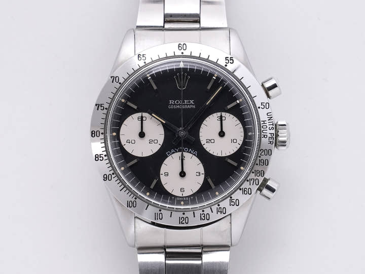 ロレックス デイトナ Ref.6262 ステンレススチール ブラック文字盤