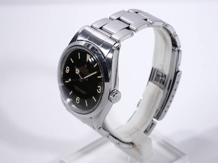 ロレックス エクスプローラーI Ref.1016M ステンレススチール ブラック文字盤