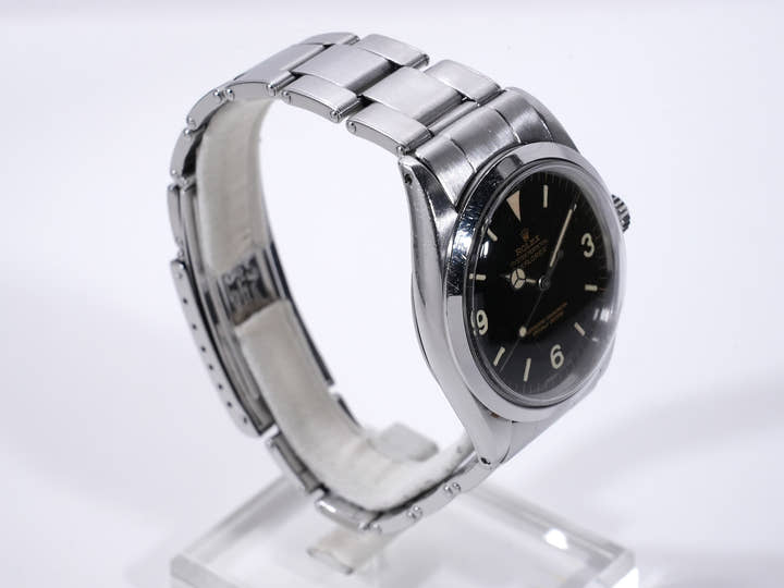 ロレックス エクスプローラーI Ref.1016M ステンレススチール ブラック文字盤