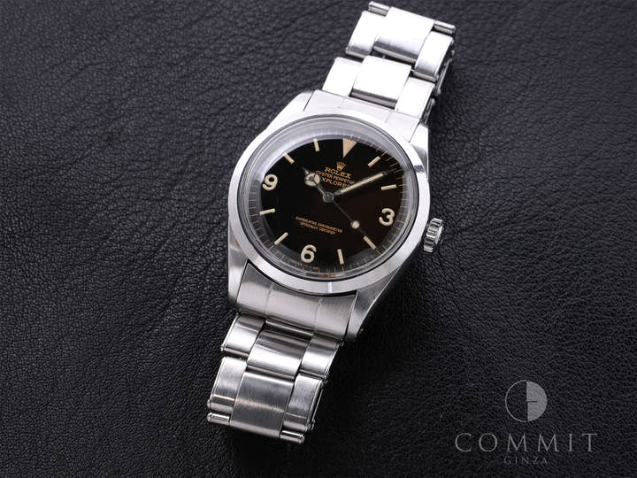 ロレックス エクスプローラーI Ref.1016M ステンレススチール ブラック文字盤