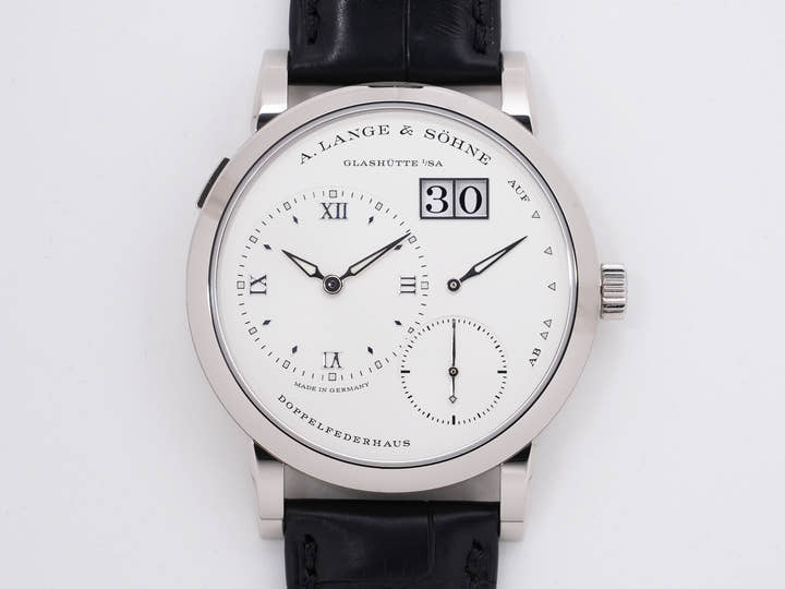 A.ランゲ&ゾーネ ランゲ1 Ref.191.039 ホワイトゴールド シルバー文字盤 未使用 gggw8nri
