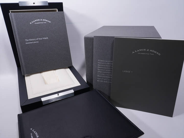 A.ランゲ&ゾーネ ランゲ1 Ref.191.039 ホワイトゴールド シルバー文字盤 未使用 gggw8nri