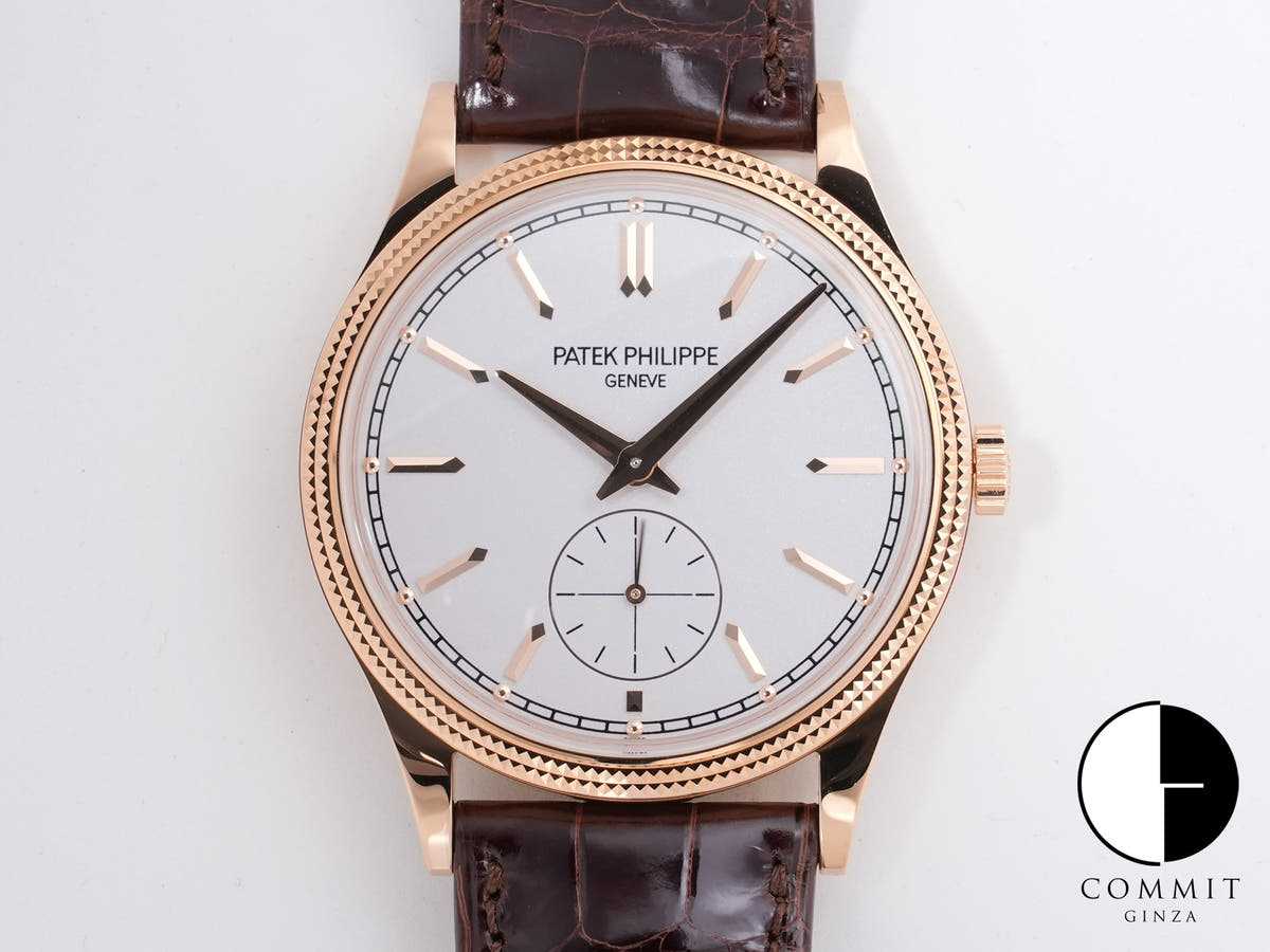 パテックフィリップ カラトラバ Ref.6119R-001 ローズゴールド シルバー文字盤