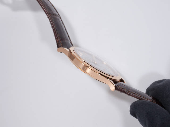 パテックフィリップ カラトラバ Ref.6119R-001 ローズゴールド シルバー文字盤