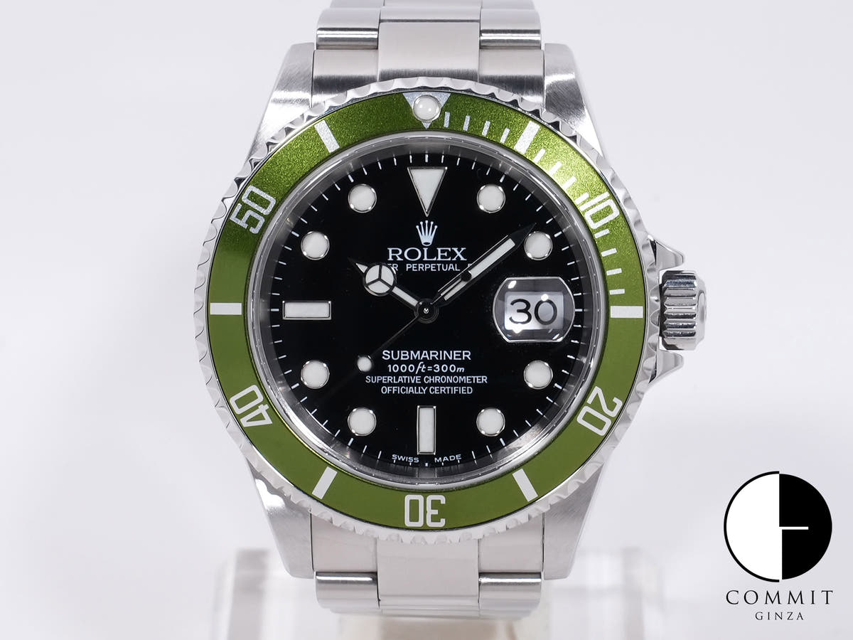 Rolex Submariner Date Ref. 16610LV Stainless Steel Black Dial