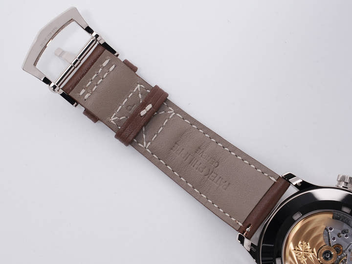 パテックフィリップ カラトラバ パイロット トラベルタイム Ref.5524G-001 ホワイトゴールド ブルー文字盤 未使用 mprnteuk