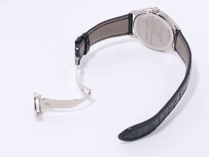 パテックフィリップ コンプリケーション ワールドタイム ムーンフェイズ Ref.5575G-001 ホワイトゴールド ブラック文字盤