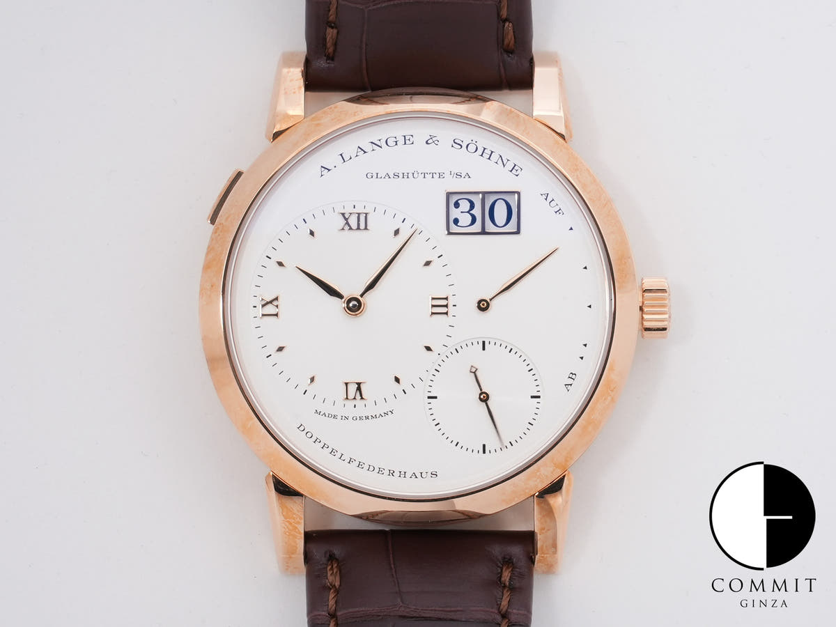 A.ランゲ&ゾーネ ランゲ1 Ref.191.032 ピンクゴールド シルバー文字盤 未使用 7owig55m