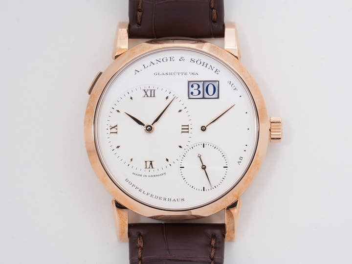 A.ランゲ&ゾーネ ランゲ1 Ref.191.032 ピンクゴールド シルバー文字盤 未使用 7owig55m