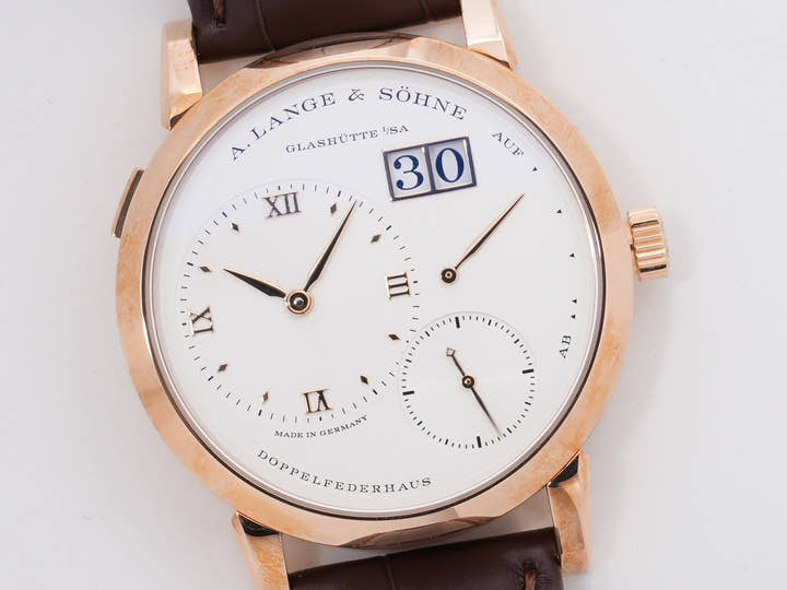 A.ランゲ&ゾーネ ランゲ1 Ref.191.032 ピンクゴールド シルバー文字盤 未使用 7owig55m