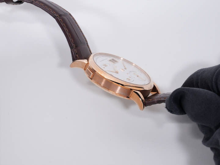 A.ランゲ&ゾーネ ランゲ1 Ref.191.032 ピンクゴールド シルバー文字盤 未使用 7owig55m