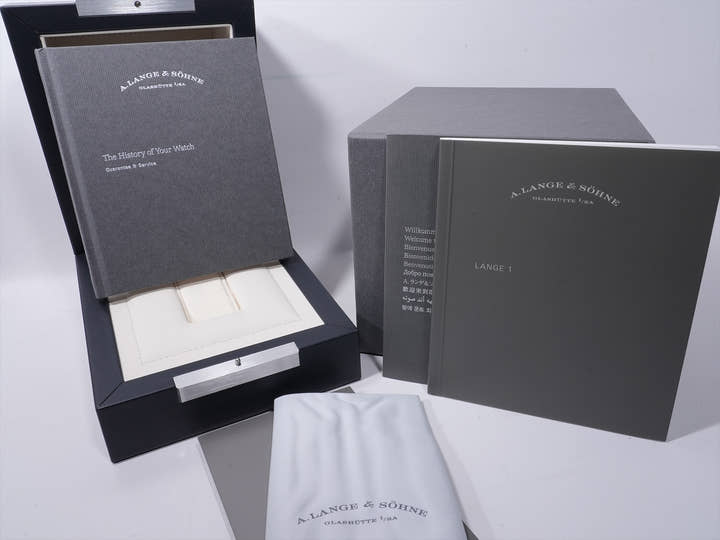 A.ランゲ&ゾーネ ランゲ1 Ref.191.032 ピンクゴールド シルバー文字盤 未使用 7owig55m