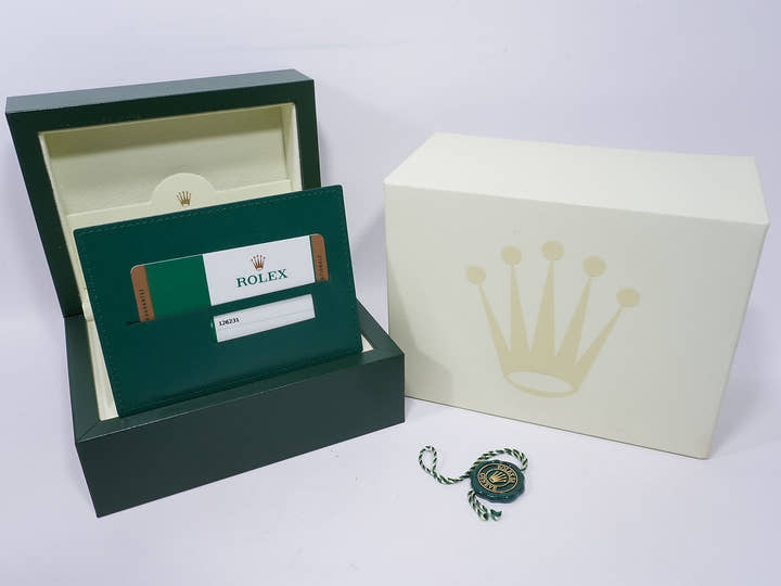 ロレックス デイトジャスト36 Ref.126231 ステンレススチール/エバーローズゴールド チョコレートxホリコンピューター文字盤 オイスターブレスレット 美品 9e9fohg3