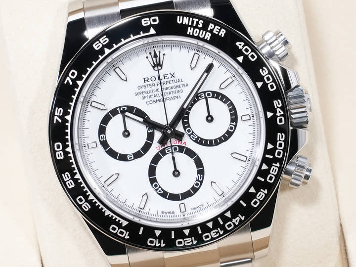 ロレックス デイトナ Ref.126500LN ステンレススチール ホワイト文字盤