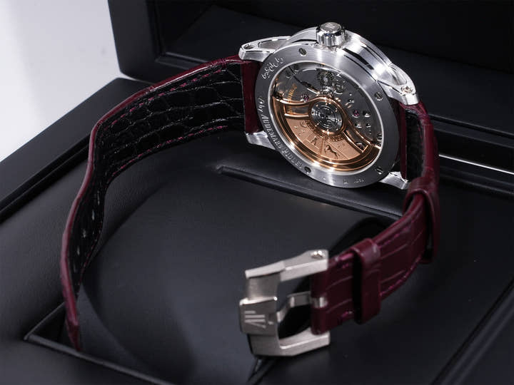 Audemars Piguet CODE 11.59 by Audemars Piguet Ref. 15210BC.OO.A068CR.01 White Gold with Smoked Burgundy Lacquer Dial