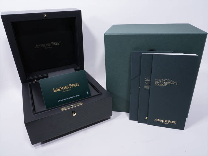 Audemars Piguet CODE 11.59 by Audemars Piguet Ref. 15210BC.OO.A068CR.01 White Gold with Smoked Burgundy Lacquer Dial