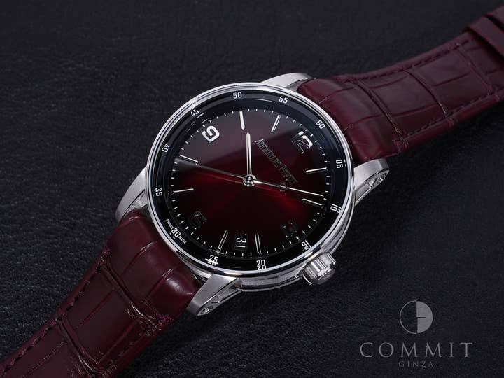 Audemars Piguet CODE 11.59 by Audemars Piguet Ref. 15210BC.OO.A068CR.01 White Gold with Smoked Burgundy Lacquer Dial