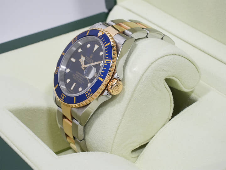 Rolex Submariner Date Ref. 16613 Stainless Steel/Yellow Gold Blue Dial