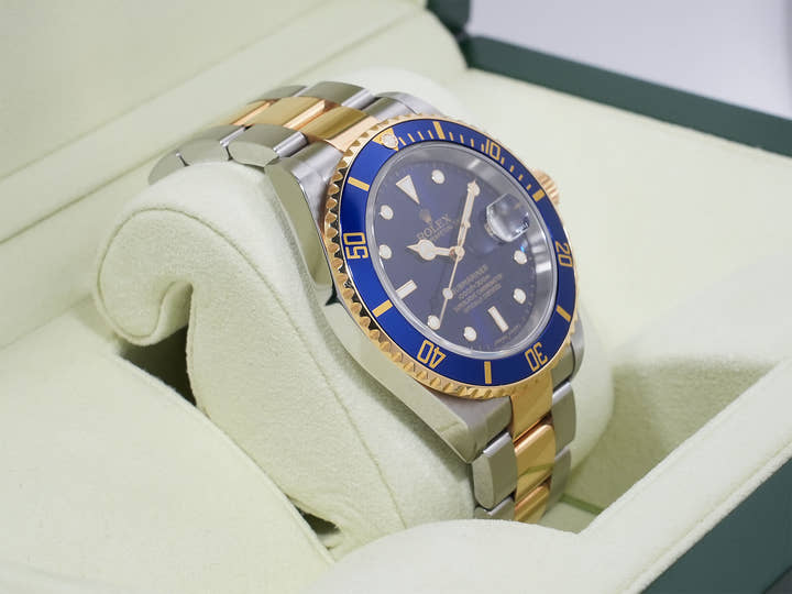 Rolex Submariner Date Ref. 16613 Stainless Steel/Yellow Gold Blue Dial