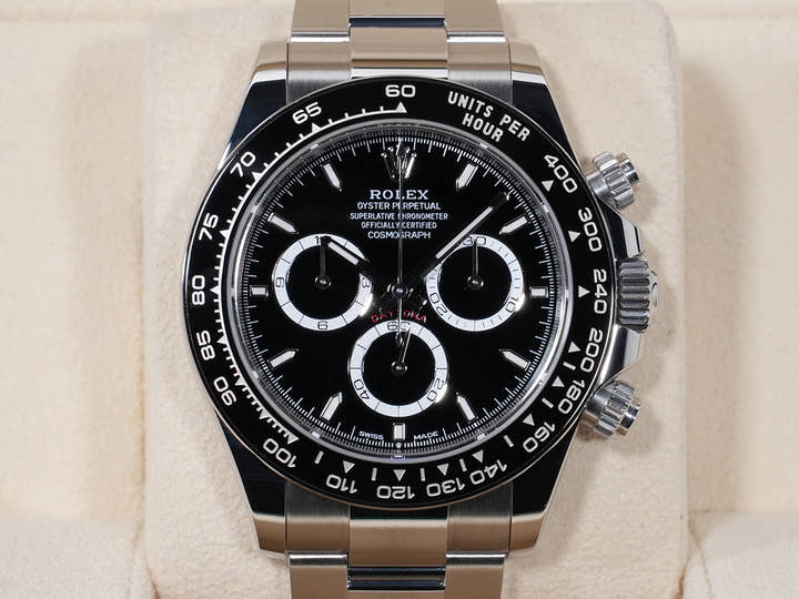 ロレックス デイトナ Ref.126500LN ステンレススチール ブラック文字盤