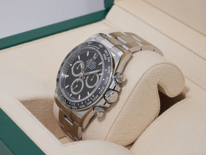 ロレックス デイトナ Ref.126500LN ステンレススチール ブラック文字盤
