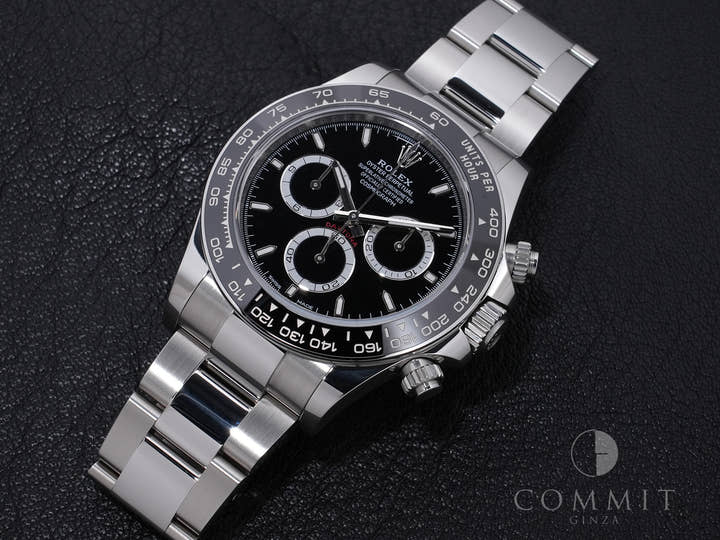ロレックス デイトナ Ref.126500LN ステンレススチール ブラック文字盤