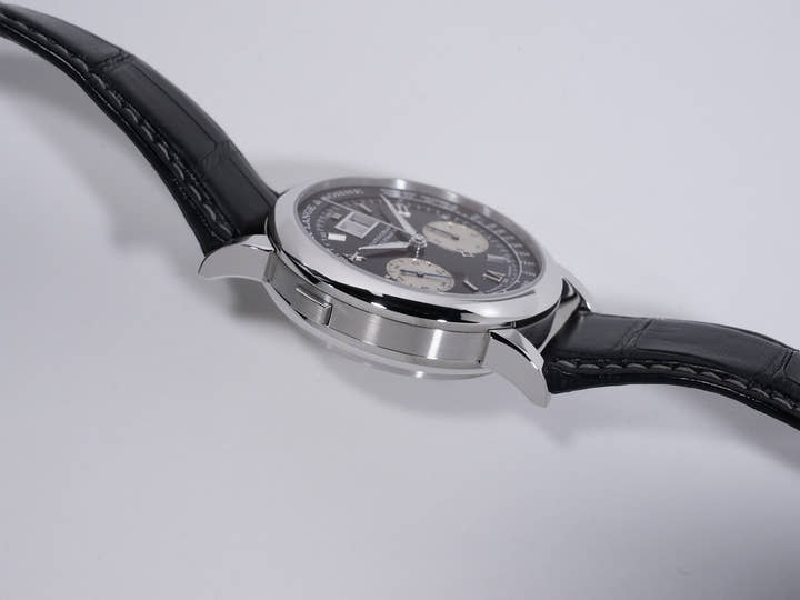 A.ランゲ&ゾーネ ダトグラフ Ref.403.035 PT ブラック文字盤 美品 2a3jqieh