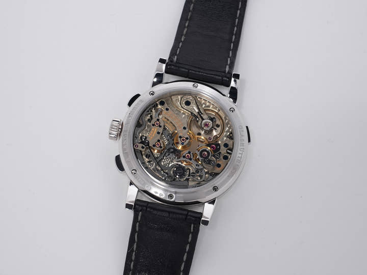 A.ランゲ&ゾーネ ダトグラフ Ref.403.035 PT ブラック文字盤 美品 2a3jqieh