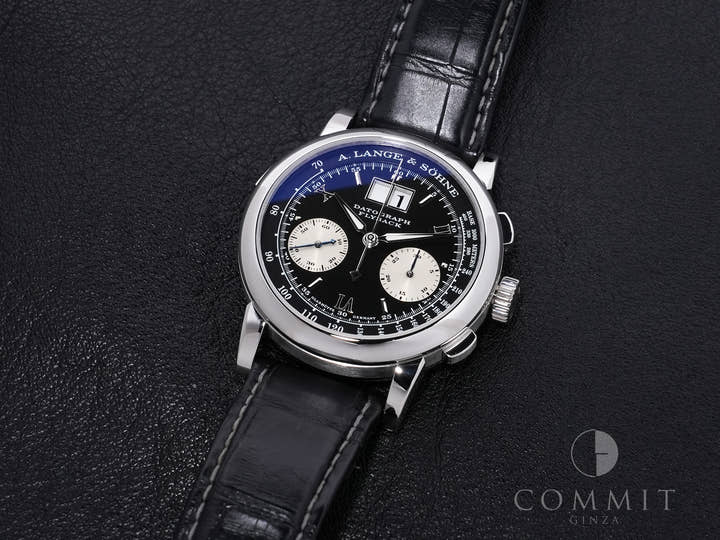 A.ランゲ&ゾーネ ダトグラフ Ref.403.035 PT ブラック文字盤 美品 2a3jqieh