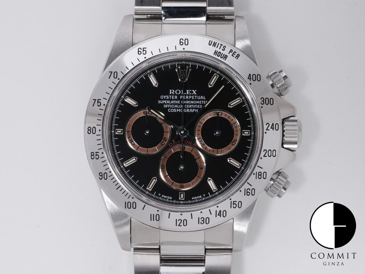 ロレックス デイトナ エルプリメロ Ref.16520 ステンレススチール ブラック文字盤 中古 9strwk4q