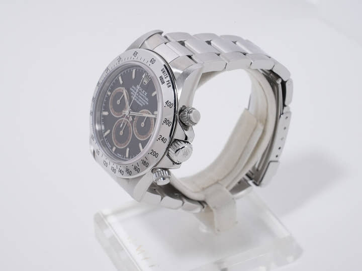 ロレックス デイトナ エルプリメロ Ref.16520 ステンレススチール ブラック文字盤 中古 9strwk4q