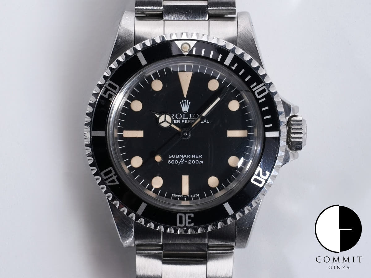 ロレックス サブマリーナー Ref.5513 ステンレススチール ブラック文字盤 中古 kqrb744u