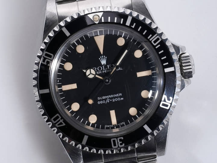 ロレックス サブマリーナー Ref.5513 ステンレススチール ブラック文字盤 中古 kqrb744u