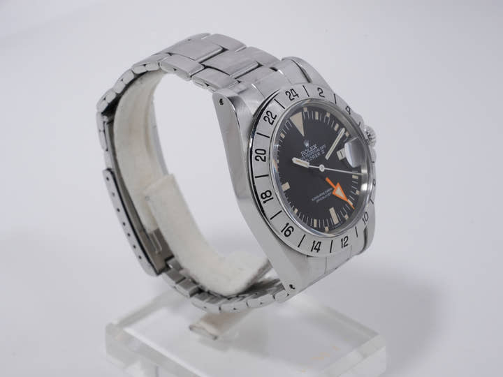 ロレックス エクスプローラーII Ref.1655 ステンレススチール ブラック文字盤