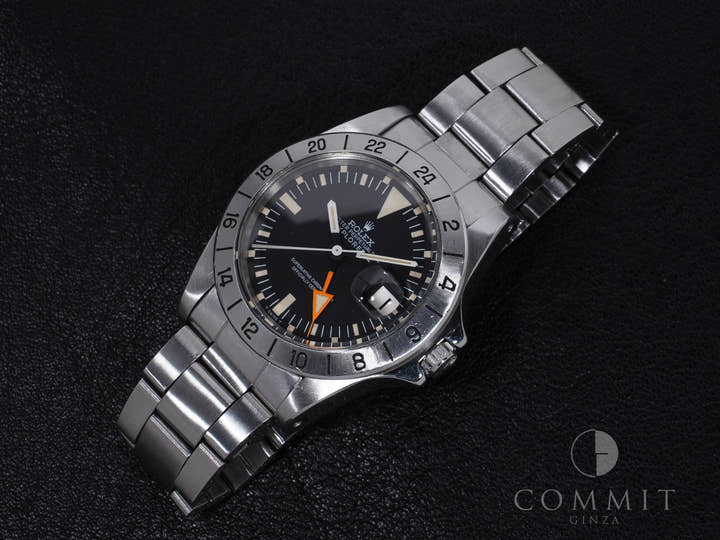 ロレックス エクスプローラーII Ref.1655 ステンレススチール ブラック文字盤