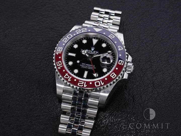 ロレックス GMTマスターII Ref.126710BLRO ステンレススチール ブラック文字盤 ジュビリーブレスレット