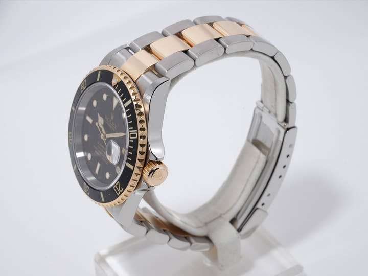 ロレックス サブマリーナー デイト Ref.16613LN ステンレススチール/イエローゴールド ブラック文字盤